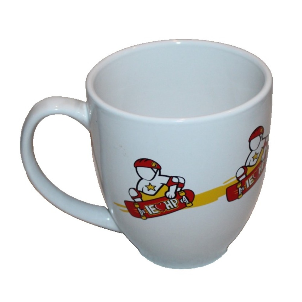 2 white skateboarding coffee mugs 16oz each lot - Picture 10 of 16
